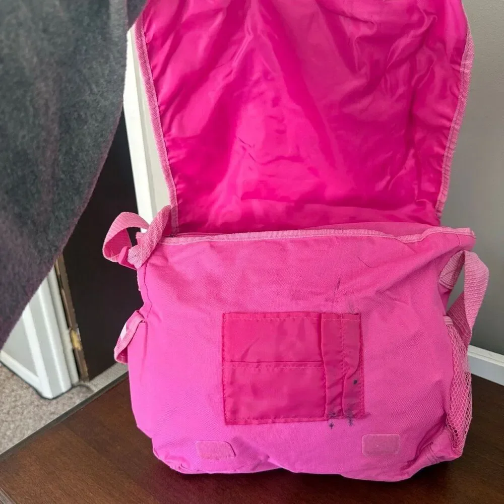 Hello Kitty Pink Messenger Bag Sanrio Crossbody Shoulder Bag